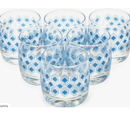 Стакан 310мл РОМБ ТОПАЗ низкий O0028