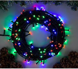 НИТЬ ECO. IP20, 20 м, Н.Т. LED-200-220V, 8 режимов, МУЛЬТИ 3556811