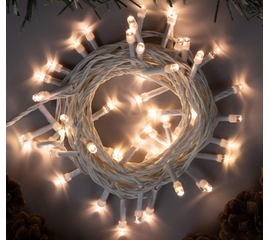 НИТЬ ECO. IP20, 5 м, Н.Б. LED-50-220V, 8 режимов, Т/БЕЛЫЙ 3556773