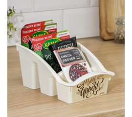 Органайзер для специй, 22,3х15х12см, с декором, цвет МИКС 1066988