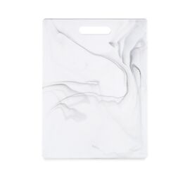 Доска разделочная 36.5х27.5см MARBLE White ABX143-1