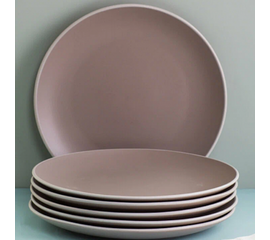 Тарелка обеденная 24см SCANDY CAPPUCCINO DMD121