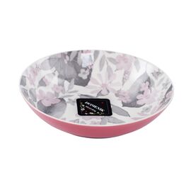 Тарелка суповая BLOOMING розовая 20см