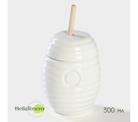 Емкость для меда "Bella Tenero" с ложечкой 8х11,5 см 1275845