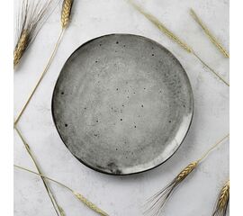 Тарелка десертная STONE серый 20см