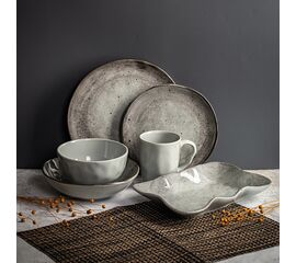 Салатник STONE серый 15см