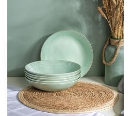 Тарелка суповая FIESTA мятный 22см TDP702
