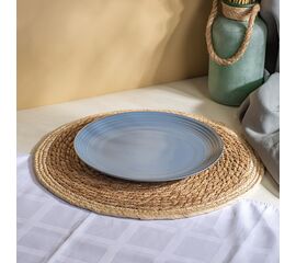 Тарелка обеденная FIESTA дымчато-голубой 25см TDP710