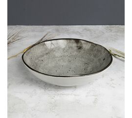Тарелка суповая STONE серый 20см