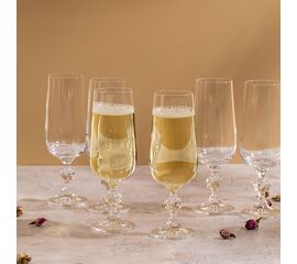 Набор фужеров для шампанского 180мл*6шт CLAUDIA CR180104CL