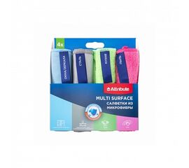 Набор салфеток из микрофибры 4шт MULTI SURFACE ACC011