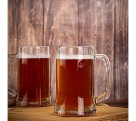 Набор кружек 500мл 2шт ВРЕМЯ ДЕГУСТАЦИЙ ПИВНАЯ КРУЖКА O0384