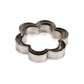 Набор форм для вырезания теста 3шт FLOWER ATV516