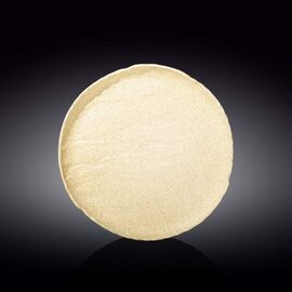 Тарелка круглая WL-661326/A (25,5см) песочный цв.