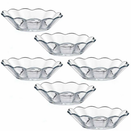 Набор чайных блюдец 10.6см*6 шт Pasabahce Keyif, 54351/