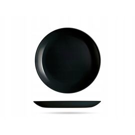 Тарелка обеденная ДИВАЛИ ЧЕРНЫЙ 25см P0867