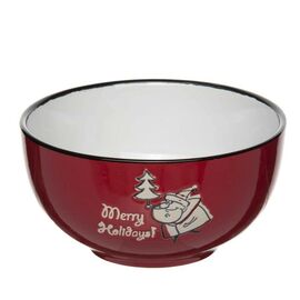 Салатник  Новогодний 475 мл 3C-008-B (Цвет МИКС)