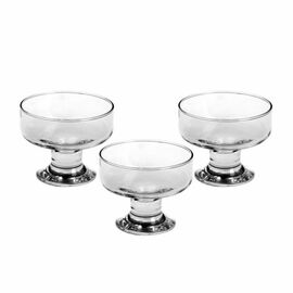 Набор креманок для мороженого 3шт АЙС ВИЛЛЬ h=80 мм 41016B