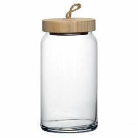 Банка 1,13л с бамбук. крышкой ВУДИ 43593SLB