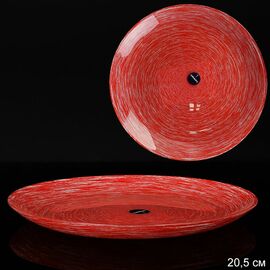 Тарелка десертная 20.5см БРАШМАНИЯ РЕД P1380