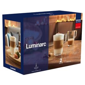 Набор кружек 400мл*2шт ВРЕМЯ ДЕГУСТАЦИЙ КАПУЧИНО Q2843