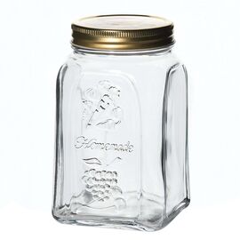 Банка с металлической крышкой ХОММЕЙД 1000 мл 80385SLB