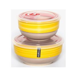 Набор салатников с/крышками (2) 139-23115