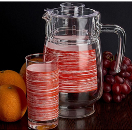 Набор питьевой 7пр БРАШМАНИЯ РЕД P7452