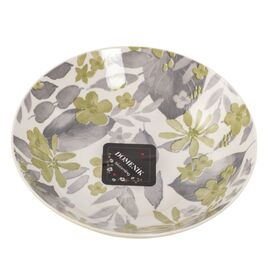 Тарелка суповая BLOOMING зеленая 20см