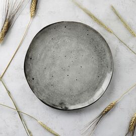 Тарелка десертная STONE серый 20см