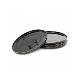 Тарелка десертная BLACK GOLD 21см