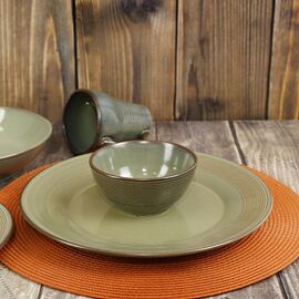 Тарелка десертная HELEZONE GREEN 21см