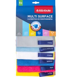 Набор салфеток из микрофибры 6шт MULTI SURFACE ACC010