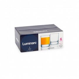 Набор стаканов 300мл*6шт ИСЛАНДИЯ низкие J0019