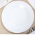 Тарелка обеденная 25см ЛИЛИ БЕЛЫЙ Q8714