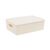 Корзинка БЕРЕС1А слоновая кость 7.5л 350х245х105мм с крышкой V522126, изображение 2