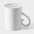 Кружка пивная 300 мл керамическая Доляна, 12×8×10,3 см, белый 10083565, изображение 3
