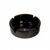 Пепельница круглая черная 10.7см 12643