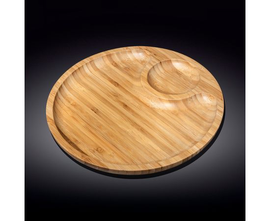 WILMAX bamboo Блюдо 2-х секционное WL-771044/А (30,5см)