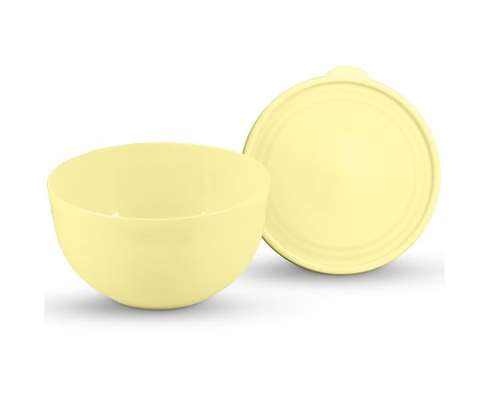 Миска 1,0л Line с крышкой C595 МИКС цветов, изображение 3