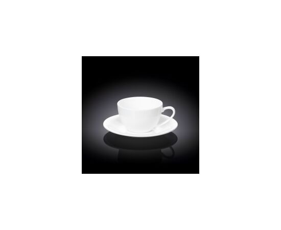 Чашка капучино + блюдце WL-993001/AB (180мл), изображение 2