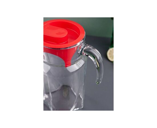 Кувшин 1,75л ЛУНА (красная крышка) 43544SLB БЕЗ подарочной коробки, изображение 4