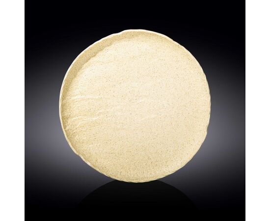 Тарелка круглая WL-661328/A (30,5см) песочный цв.