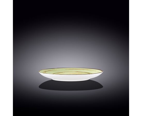 Тарелка круглая WL-669113/A (23см) SPIRAL фисташковый цв., изображение 2