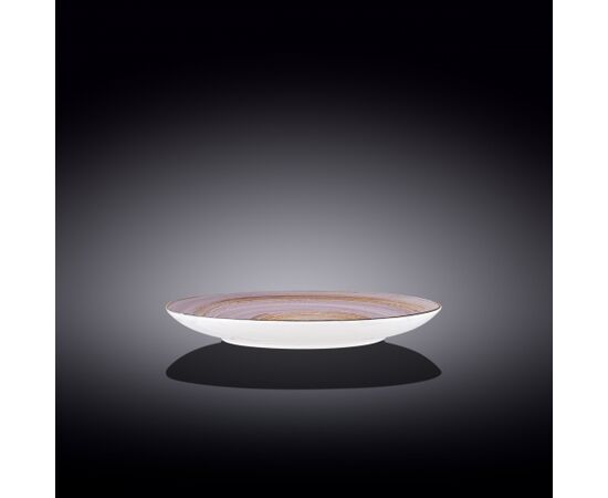 Тарелка круглая WL-669713/A (23см) SPIRAL лавандовый цв., изображение 2