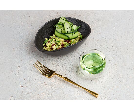 Салатник овальный WL-661119/A (19*15*6см) черный сланец, изображение 3 Салатник овальный WL-661119/A (19*15*6см) черный сланец, изображение 3