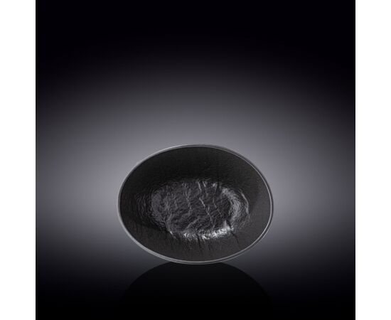 Салатник овальный WL-661119/A (19*15*6см) черный сланец Салатник овальный WL-661119/A (19*15*6см) черный сланец