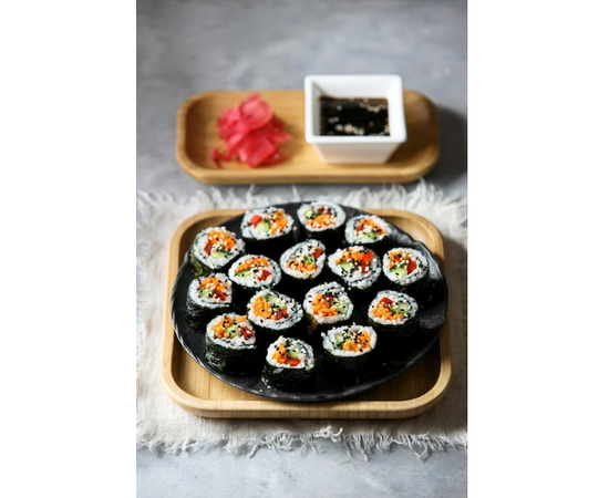 Тарелка круглая WL-661124/A (20,5см) черный сланец, изображение 2