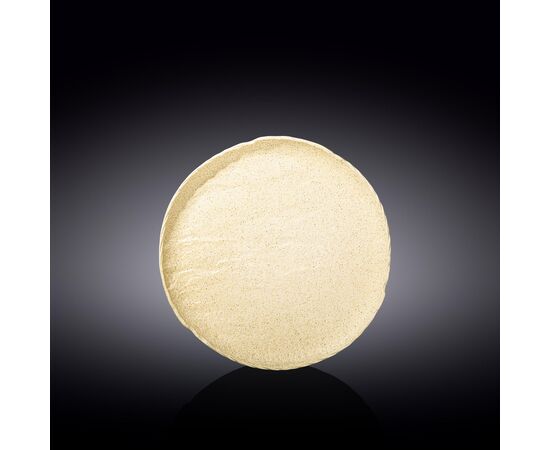 Тарелка круглая WL-661324/A (20,5см) песочный цв.