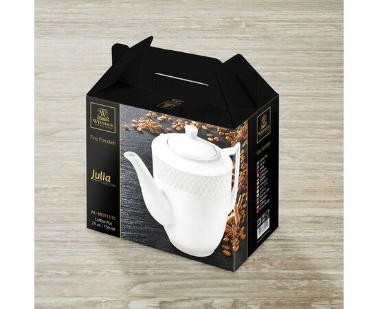 Кофейник WL-880111/1С 750мл цветн.уп.